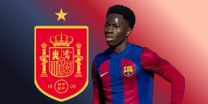 تونكارا يلفت الأنظار مع منتخب إسبانيا بعد أداء مبهر في التصفيات الأوروبية ويشعل منافسة نجوم لا ماسيا